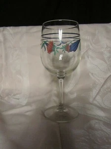 Lenox MOHNBLUMEN AUF BLAU 10 OZ WEINGLAS KELCH 7 VERFÜGBAR - Bild 1 von 2