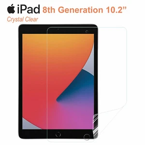 Full Soft PET Film Screen Protector Guard for Apple iPad 8 10.2'' 2020 2021 - Picture 1 of 2