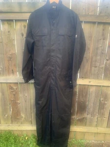Helly Hansen Sheffield industrial Black Overall Coverall Suit Men’s Size Medium - Picture 1 of 11
