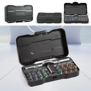 DUKA 24 in 1 Multi-Purpose Ratchet  Screwdriver Bits Set DIY Toolbox C1W6wgza4dI - Picture 1 of 20