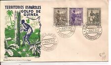 1938 Spain FDC First Day Cover Gulf of Guinea Golfo De Guinea Territory Africa