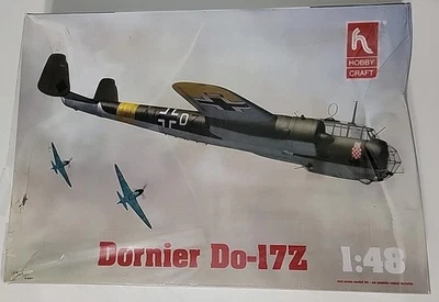 Kit Modelo Hobbycraft Dornier Do-17Z Escala 1/48 Nº HC1614 precintado Foto 1 de 4