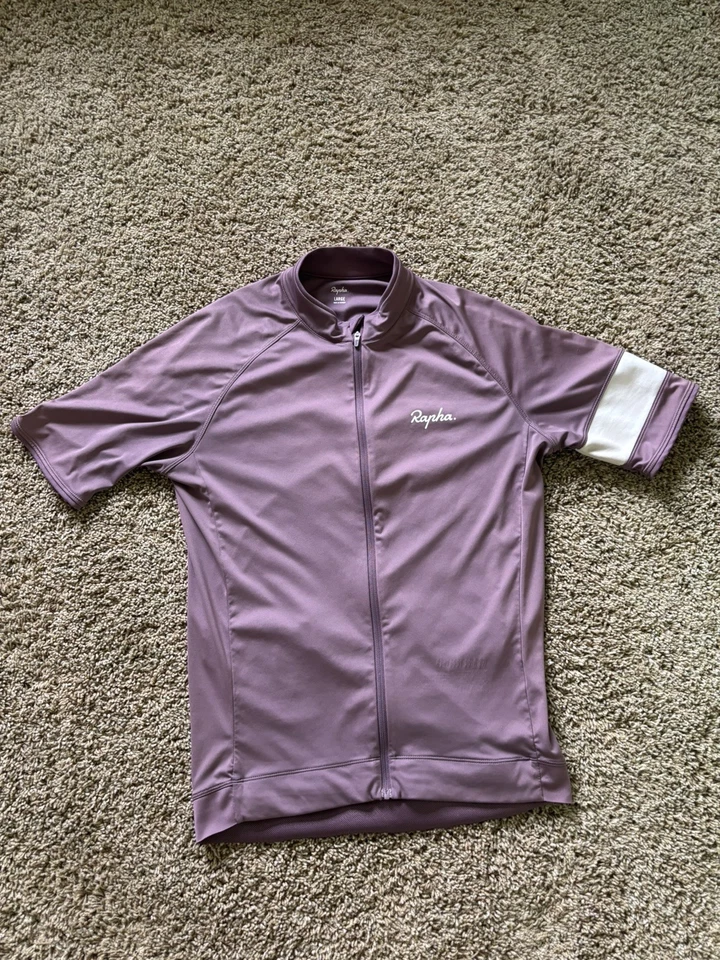 Camiseta Rapha Hombre Grande Rosa Manga Corta Entrenamiento  Foto 1 de 4