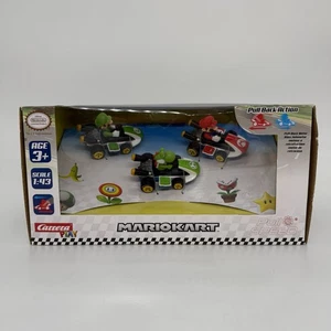 Nuevo Juego Coche Carrera Play Mario Kart Pull Speed Mario-Luigi-Yoshi - Imagen 1 de 4