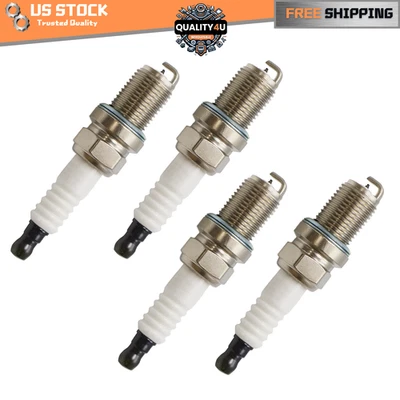 4504 Set of 4 Iridium Spark plugs For 2001-2005 Lexus LS430 BK6REIX Foto 1 de 4