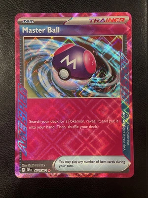 Master Ball 153/162 Sv05: Temporal Forces Holo - Image 1 of 2