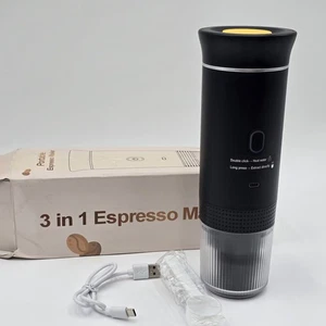 Tragbare 3-in-1 Espressomaschine KF-JN-02 Wiederaufladbare Kaffeemaschine Reise... - Bild 1 von 6
