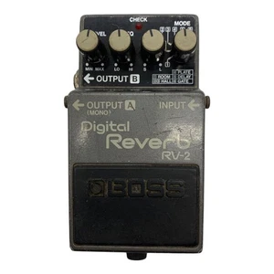 Pedal de efectos de reverberación digital Boss RV-2 usado probado - Imagen 1 de 8