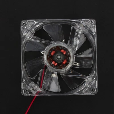 .›4Pin DC 12V 80mm Blue LED Light CPU PC Computer Cooling Case Fan - Image 1 of 4