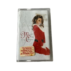 Mariah Carey Cassette Rare Merry Christmas 90s Pop Music Australian Edition - Picture 1 of 7