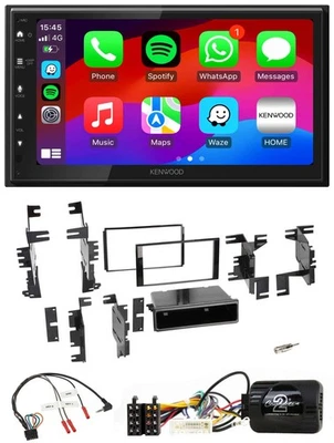 Kenwood Lenkrad USB DAB 2DIN Bluetooth Autoradio für Nissan Quest Titan Versa No - Bild 1 von 4