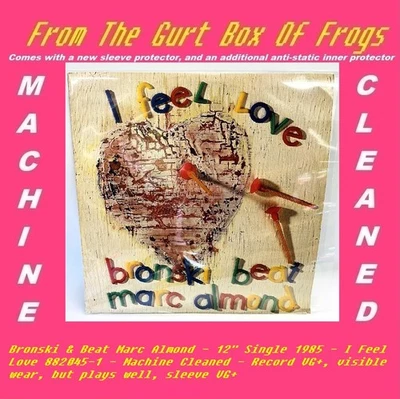 Bronski Beat Marc Almond - 12" Single 1985 - I Feel Love - 882045-1 - Image 1 of 4