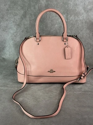 Bolso Cartera Coach Sierra de Cuero Granulado en Rosa Rubor - F57524 - Foto 1 de 4