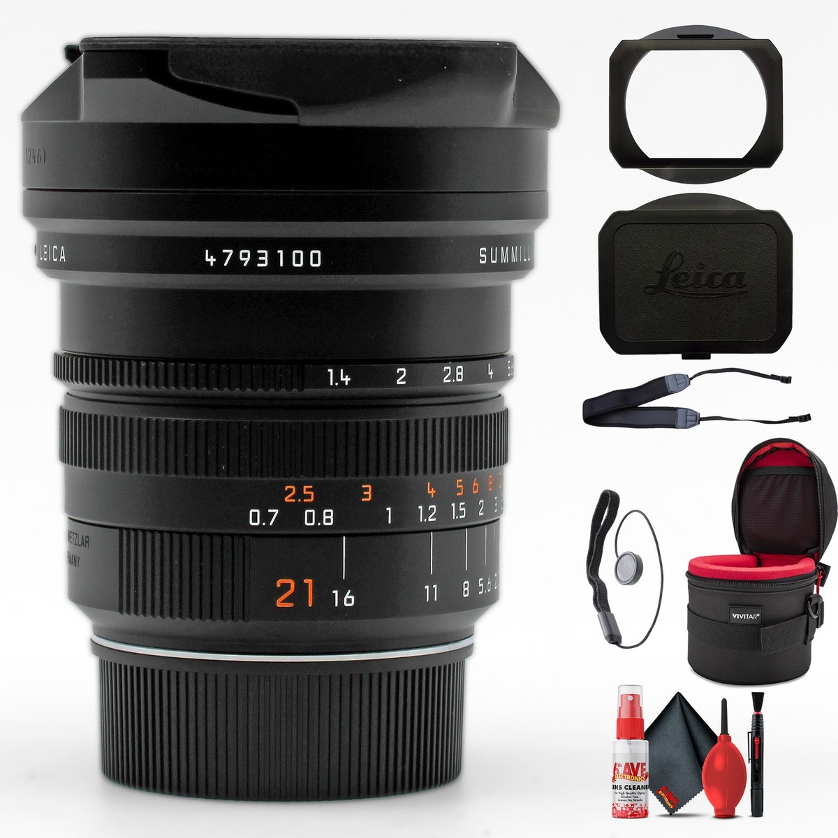 Leica SUMMILUX-M Fixed/Prime 21mm Focal Camera Lenses for Leica SUMMILUX-M Fixed/Prime 21mm Focal Camera Lenses for