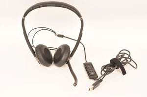 Plantronics Blackwire C420 Wysokiej jakości zestaw słuchawkowy stereo USB z mikrofonem - Zdjęcie 1 z 7