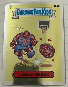 2021 Topps Chrome Garbage Pail Kids - Dribblin' Derek #154B - Bild 1 von 1