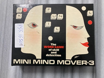 Vintage Mini Mind Movers - 3 Boardgame 1974 Word Game - Image 1 of 4