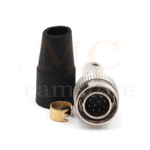 Hirose 10 Pin HR10A-10P-10P Male Plug Compatible Connector for PANASONIC Camera - Picture 1 of 8