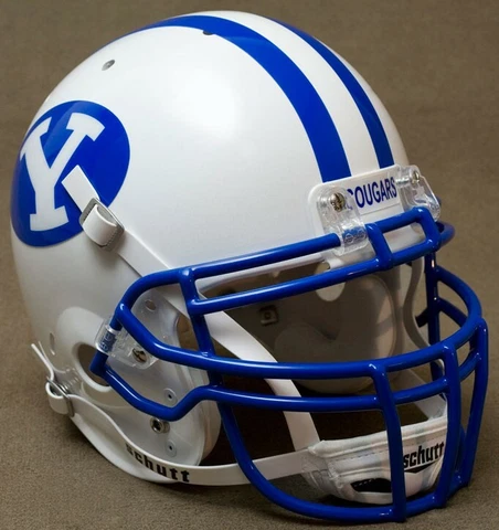 BRIGHAM YOUNG COUGARS NCAA Schutt XP Full Size AUTHENTIC Gameday Football Helmet Cover