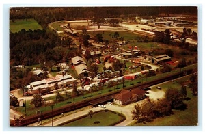 Postal vista aérea Deland Florida FL Clyde Beatty Cole Brothers Circus B10 - Imagen 1 de 2