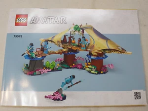 Bauanleitung für Lego Avatar 75578 Metkayina Reef Home NEU - Bild 1 von 2