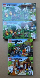 LEGO Minecraft 4 Pack 21159, 21159, 21166, 21167 New & Sealed - Picture 1 of 3