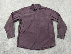 Vintage Eddie Bauer Button Up Shirt Mens Extra Large Tall Long Sleeve Casual - Picture 1 of 7