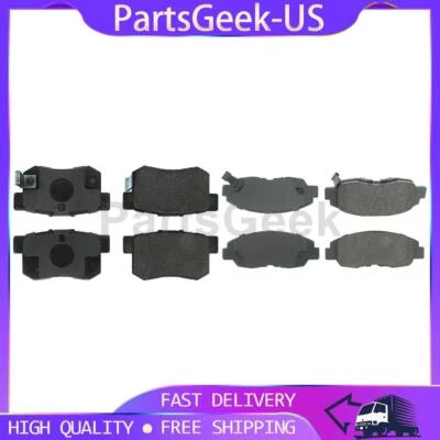 Pastillas de freno delanteras traseras para Honda Civic 2011 2010 2009 2008 2007 2006 2003 2002 Foto 1 de 4