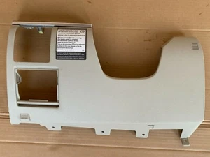 10-14 SUBARU OUTBACK FRONT LEFT DASH COLUMN KNEE BOLSTER TRIM OEM 66075AJ00A - Picture 1 of 11
