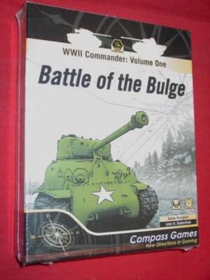 Compass Games - Battle of the Bulge - WWII Commander: Volume 1 (ЗАПЕЧАТАННЫЙ) - Изображение 1 из 3