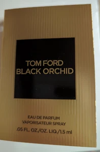 New Tom Ford Black Orchid Eau de Parfum Sample Spray Vial Card 1.5 ml/.05 oz EDP - Picture 1 of 2