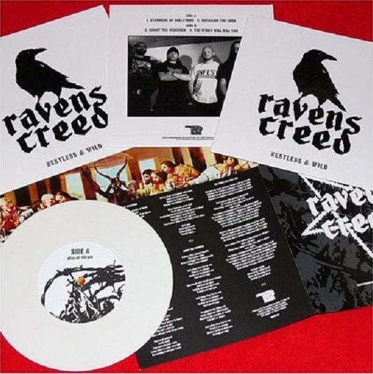 RAVENS CREED - Nestless And Wild [WHITE Vinyl] - 7" EP - Bild 1 von 1