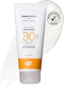 Green People Scent Free Sun Cream SPF30 200ml | Natural, Organic Sunscreen | | | - Picture 1 of 1