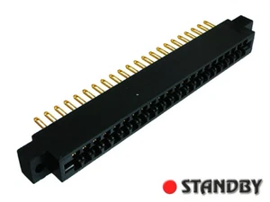 1pc 22 pin / way (1x22) CARD EDGE pitch 3,96mm straight PPCA22S033E00J3 BURNDY - Bild 1 von 3