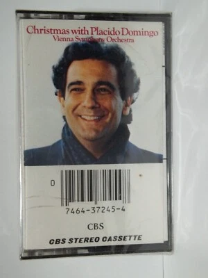 NOS Placido Domingo Vienna Symphony Orch. Christmas with cassette tape unopened  - Image 1 of 3