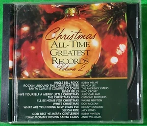 Christmas All-Time Greatest Records Vol. 2 Various Artists (CD, Curb) - Picture 1 of 7