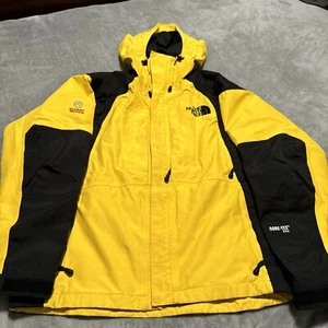 Vintage North Face Summit Series Gore-Tex XCR Jacket M Yellow Black - Picture 1 of 16