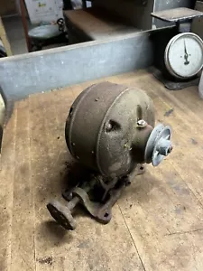 Antique Old Rare Unknown Electric Pancake Motor Adjustable Base Parts C290 USA - Picture 1 of 20