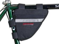 Bushwhacker Ketchum Black - Bicycle Frame Bag w/Reflective Trim Cycling Triangle