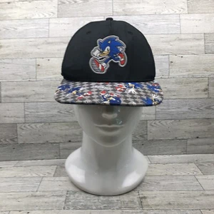 Sonic The Hedgehog Licensed Hat Black SnapBack Sega OSFA - Picture 1 of 7