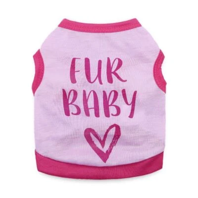 Small Dog Boy Pup Vest for Chihuahua Yorkie Puppy Clothes Male Pet Funny Shirt - Image 1 of 4