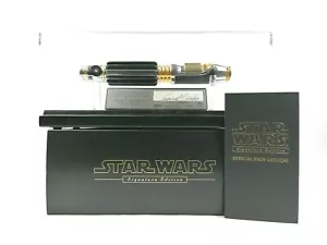 Star Wars 2003 Master Replicas Mace Windu 1:1 Lightsaber SW-112 SE Signature - Imagen 1 de 12