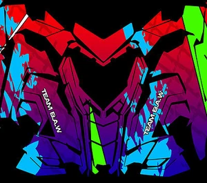 2016 POLARIS RUSH axys pro rmx 600/800 SNOWMOBILE SLED WRAP DECALS Madness - Picture 1 of 3