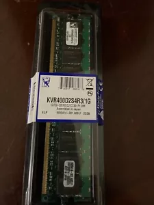 KVR400D2S4R3/1G Kingston 1GB DDR Registered ECC PC-3200 400Mhz Memory New - Picture 1 of 1