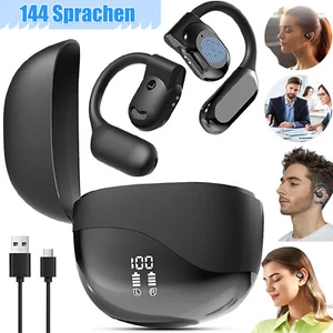 KI Kopfhörer Übersetzer – 144 Sprachen Echtzeit | Bluetooth - Bild 1 von 12