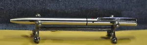 "Lamy" Rare Two colors Chrome Twin German c.1996's Twist Ballpoint pen w/box - Picture 1 of 15