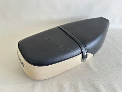 1980-1983 Honda C70 Seat. Honda Cub C70 Passport 70 Seat Saddle. Metal Pan - Image 1 of 4