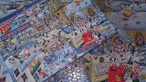 I love Christmas - Mike Jupp - 1000 piece jigsaw Great condition  - Picture 1 of 5