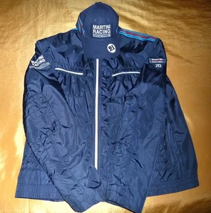 MARTINI PORSCHE RACING #20 PORSCHE FACTORY DRIVERS BLUE JACKET AND HAT, USA XL - Picture 1 of 19