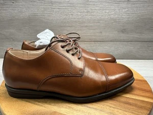 Florsheim Niños Niños Zapatos de Vestir 4.5 Cuero 16599-221 Marrón Puntera Oxford - Imagen 1 de 7
